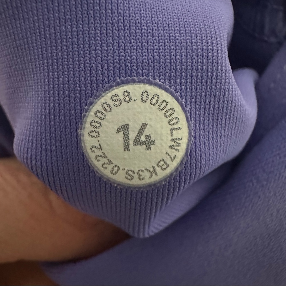 Women's Purple High-Waisted Shorts - Picture 9 of 9